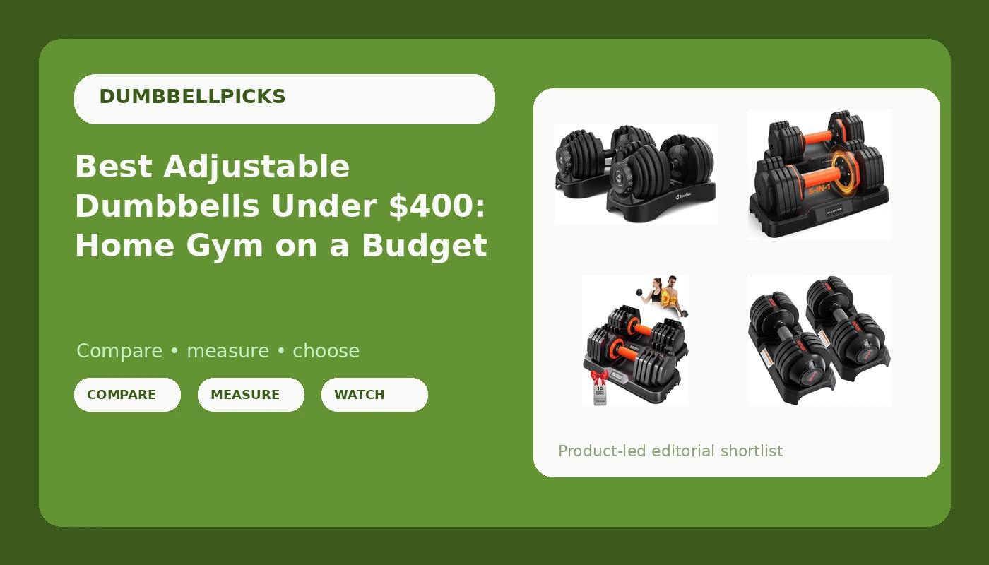 Best Adjustable Dumbbells Under $300: Home Gym on a Budget - DumbbellPicks review with measurements and honest opinion
