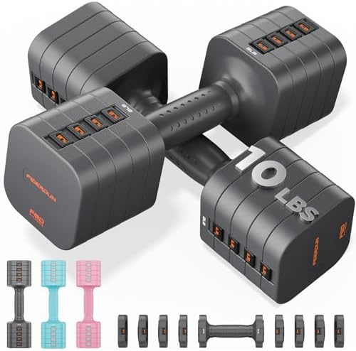 FEIERDUN DB3 5-in-1 Adjustable Dumbbell Set