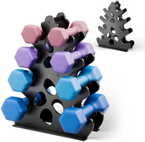 4 Tier Dumbbell Rack for Home Gym